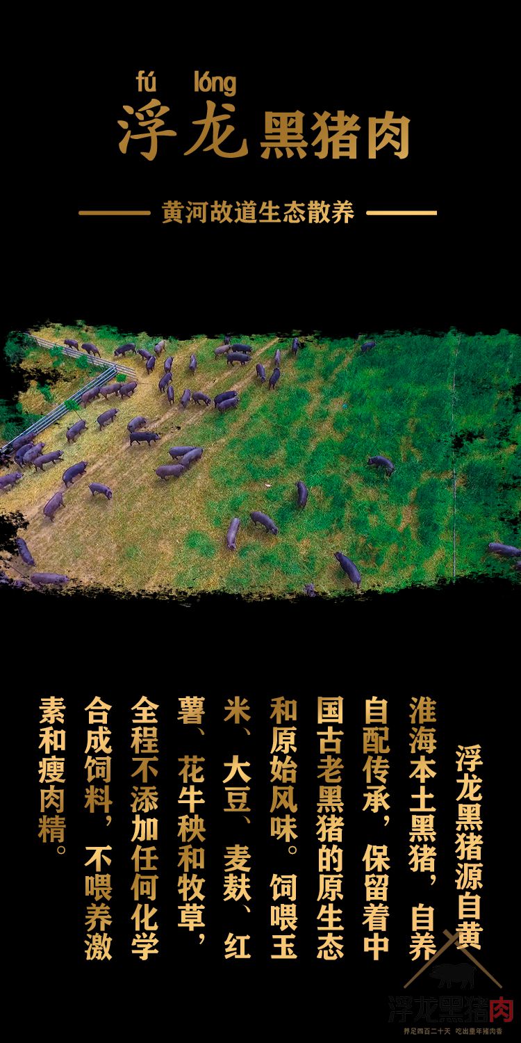 通排 生态黑猪肉(图1)